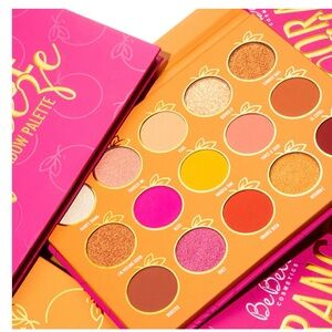 Orange Squeeze Eye Shadow Palette - Pink, Gold, Yellow, and Orange Hues
